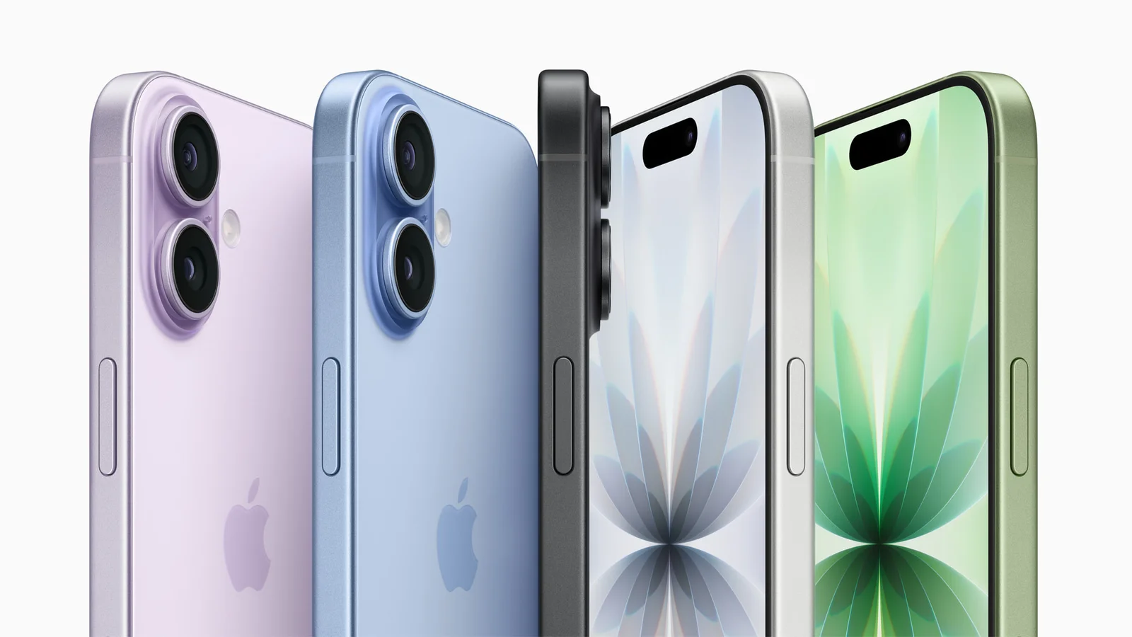Aktuelna generacija iPhone-a — iPhone 17 u više boja, zvanična Apple press fotografija (septembar 2025.)