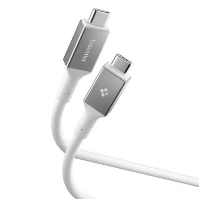 Cable Spigen USB-C to USB-C 240W, 1,2m White
