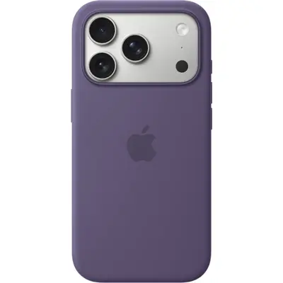 Case iPhone 17 Pro Silicone, Purple Fog