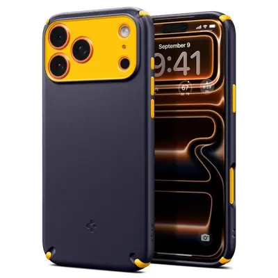 Case Spigen Caseology Nano Pop Hybrid with MagSafe for Apple iPhone 17 Pro Max, Blueberry Navy