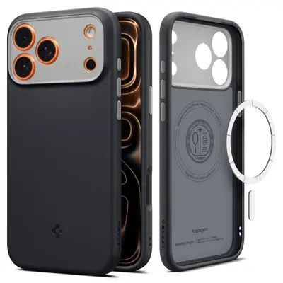 Case Spigen Caseology Nano Pop with MagSafe for Apple iPhone 17 Pro Max, Black Sesame