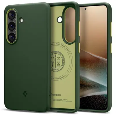 Case Spigen Caseology Nano Pop with MagSafe for Samsung Galaxy S26 S942, Avo Green