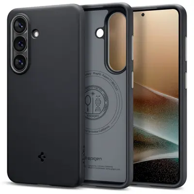 Case Spigen Caseology Nano Pop with MagSafe for Samsung Galaxy S26 S942, Black