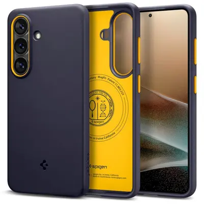 Case Spigen Caseology Nano Pop with MagSafe for Samsung Galaxy S26 S942, Blueberry Navy
