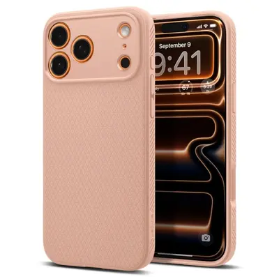 Case Spigen Liquid Air for Apple iPhone 17 Pro Max, Rose Titanium