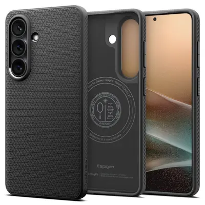 Case Spigen Liquid Air with MagSafe for Samsung Galaxy S26 S942, Matte Black