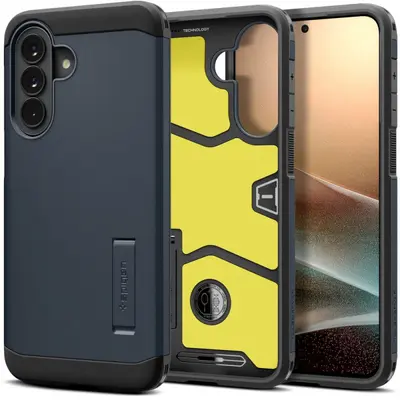 Case Spigen Tough Armor for Samsung Galaxy A57 5G, Metal Slate