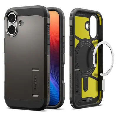 Case Spigen Tough Armor T with MagSafe for Apple iPhone 17, Gunmetal