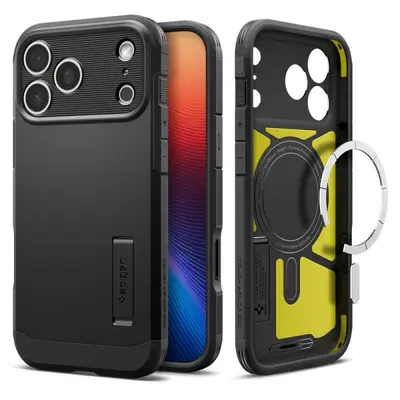 Case Spigen Tough Armor T with MagSafe for Apple iPhone 17 Pro, Black