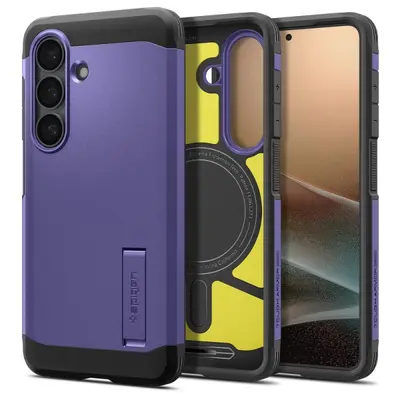 Case Spigen Tough Armor with MagSafe for Samsung Galaxy S26 S942, Ash Violet