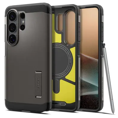 Case Spigen Tough Armor with MagSafe for Samsung Galaxy S26 Ultra S948, Gunmetal