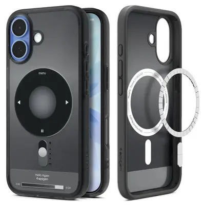Case Spigen Ultra Hybrid Classic with MagSafe for Apple iPhone 17, Black