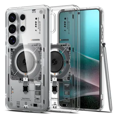 Case Spigen Ultra Hybrid Neo One with MagSafe for Samsung Galaxy S26 Ultra S948, Transparent