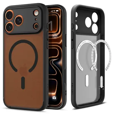 Case Spigen Ultra Hybrid with MagSafe for Apple iPhone 17 Pro, Frost Black